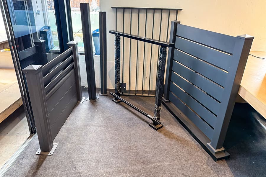 Posten Alu Zaunmuster